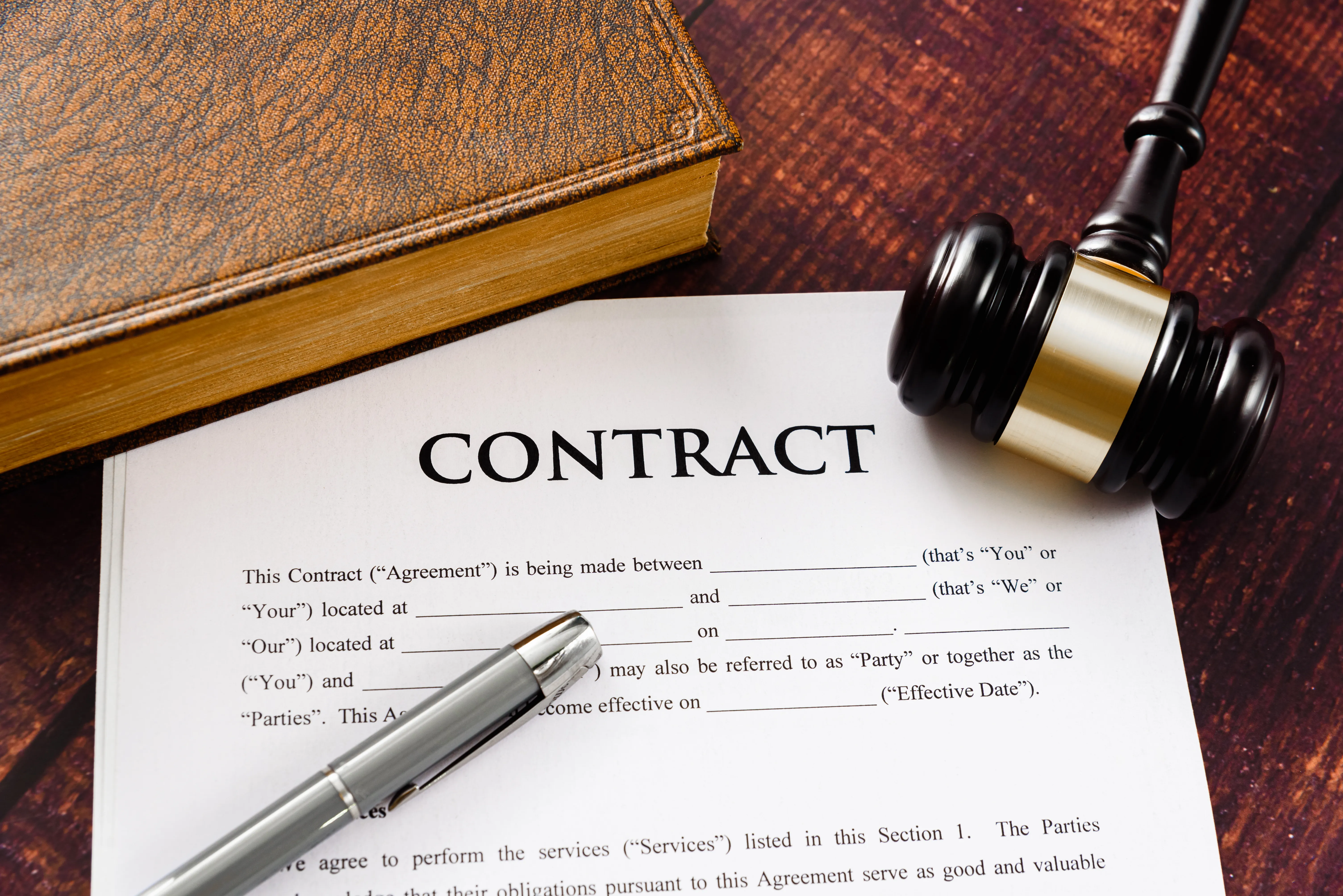 legal contracts